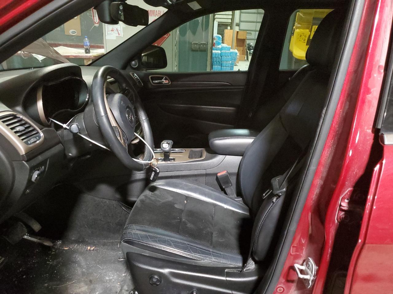 2014 Jeep Grand Cherokee VIN 1C4RJFAG6EC522964 Copart auction photo, front end / undercarriage damage thumbnail 7