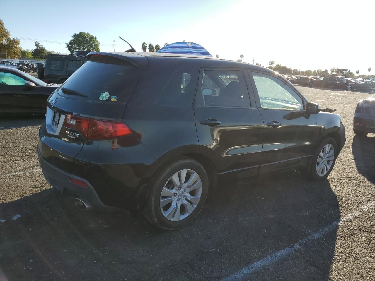 2010 Acura RDX VIN 5J8TB1H53AA004182 Copart auction photo, vandalism / front end damage thumbnail 3