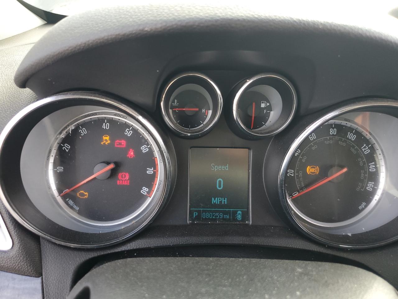 2014 Buick Encore VIN KL4CJBSB9EB609372 Copart auction photo, front end damage thumbnail 9