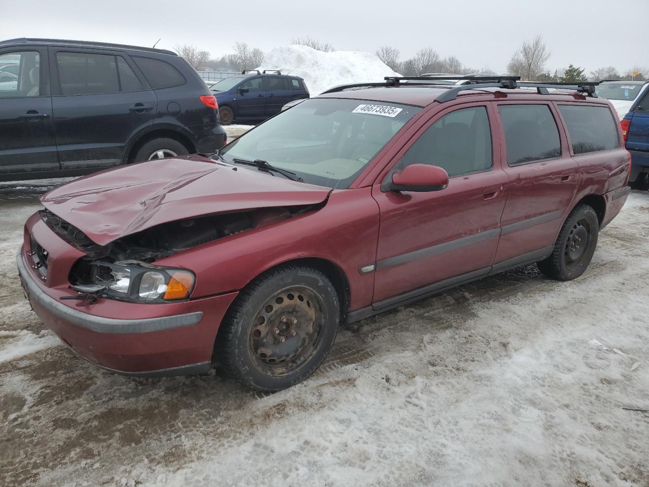 2003 Volvo V70 VIN YV1SJ59H432326303 - Copart auction photo