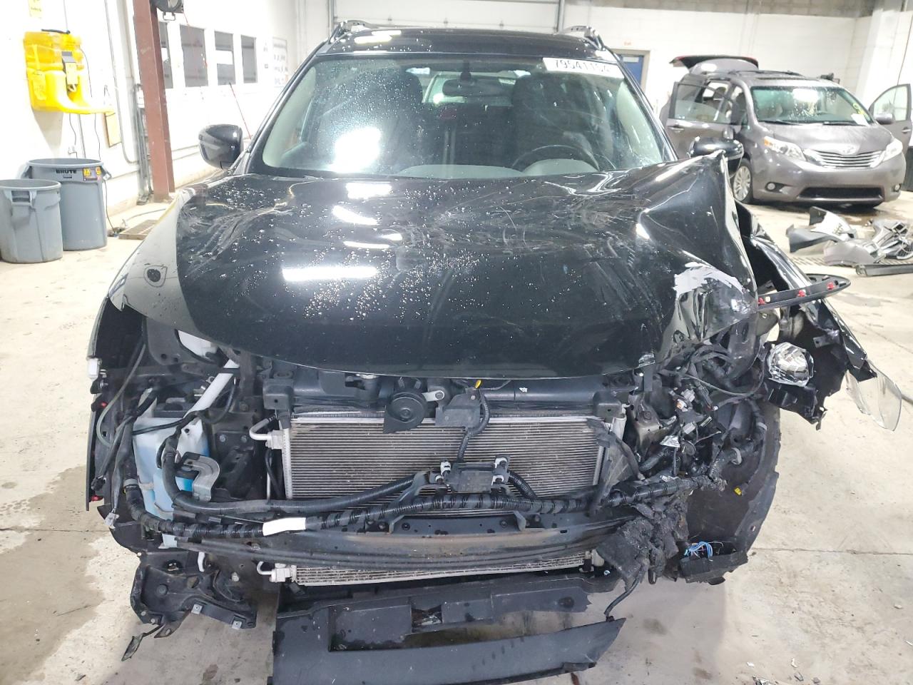 2017 Nissan Rogue VIN 5N1AT2MV3HC831057 Copart auction photo, front end damage thumbnail 5