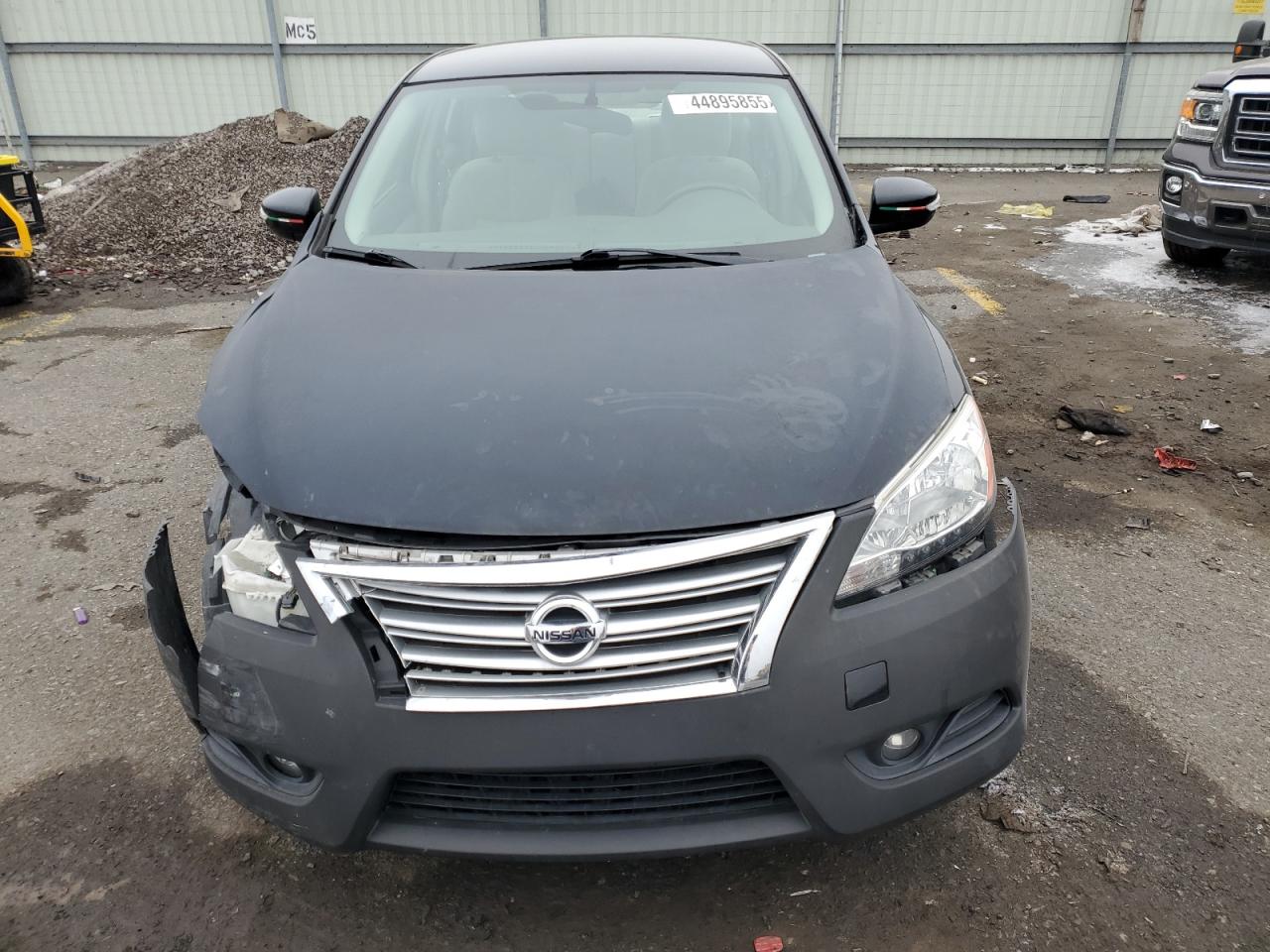2013 Nissan Sentra VIN 3N1AB7AP2DL616233 Copart auction photo, front end / side damage thumbnail 5