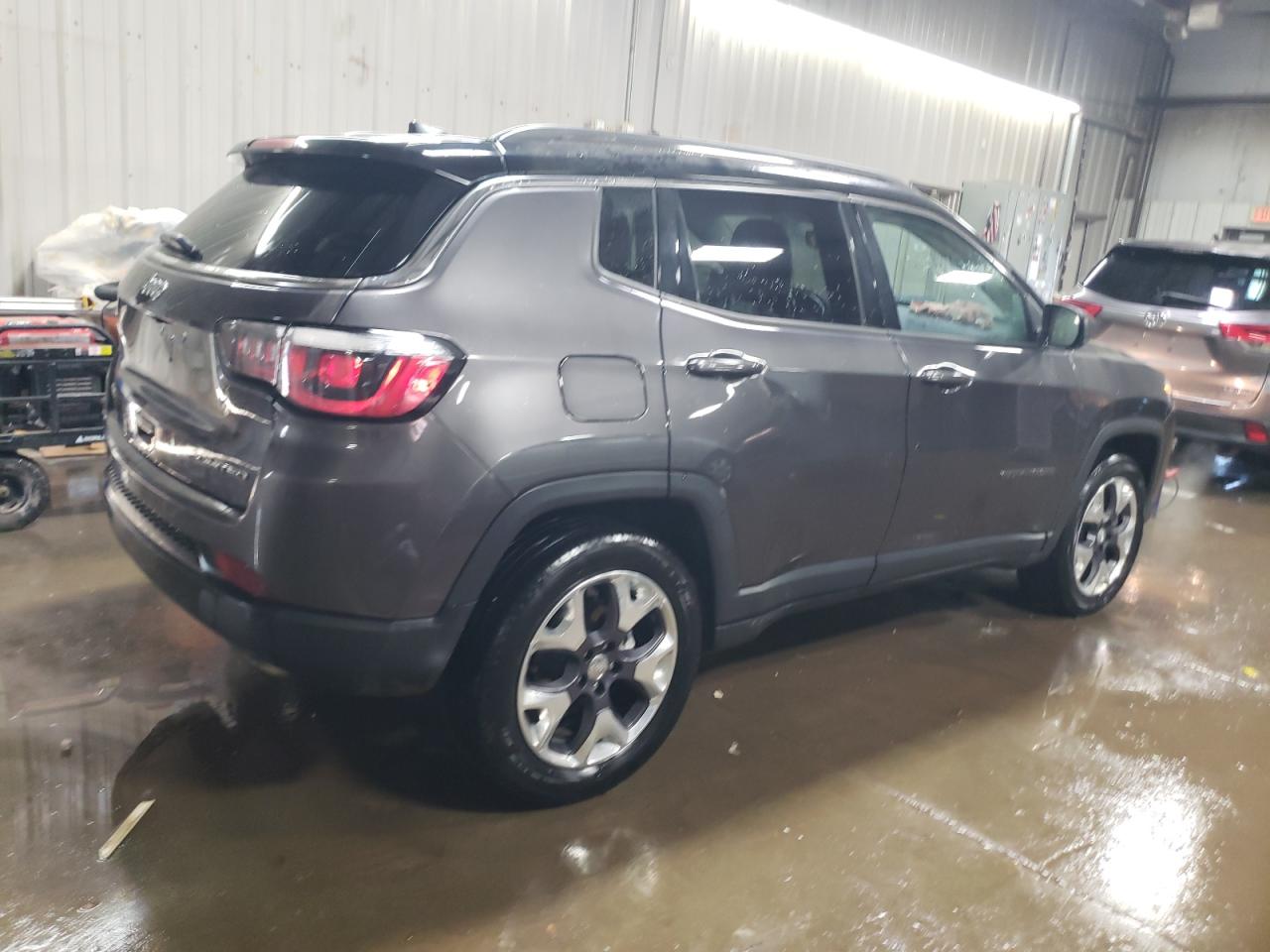 2021 Jeep Compass VIN 3C4NJDCB4MT599419 Copart auction photo, front end damage thumbnail 3