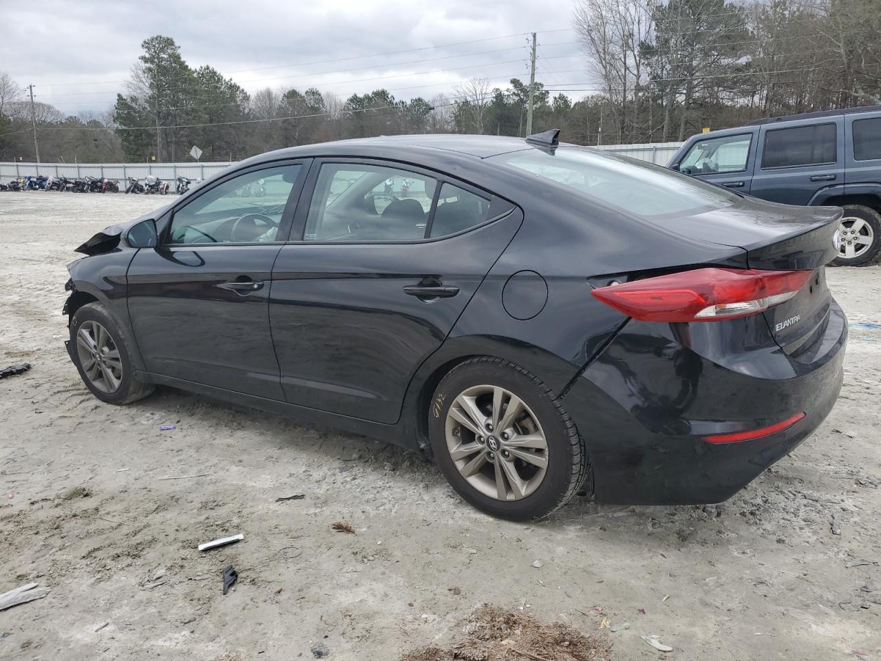 2018 Hyundai Elantra VIN 5NPD84LF2JH396406 Copart auction photo, front end damage thumbnail 2