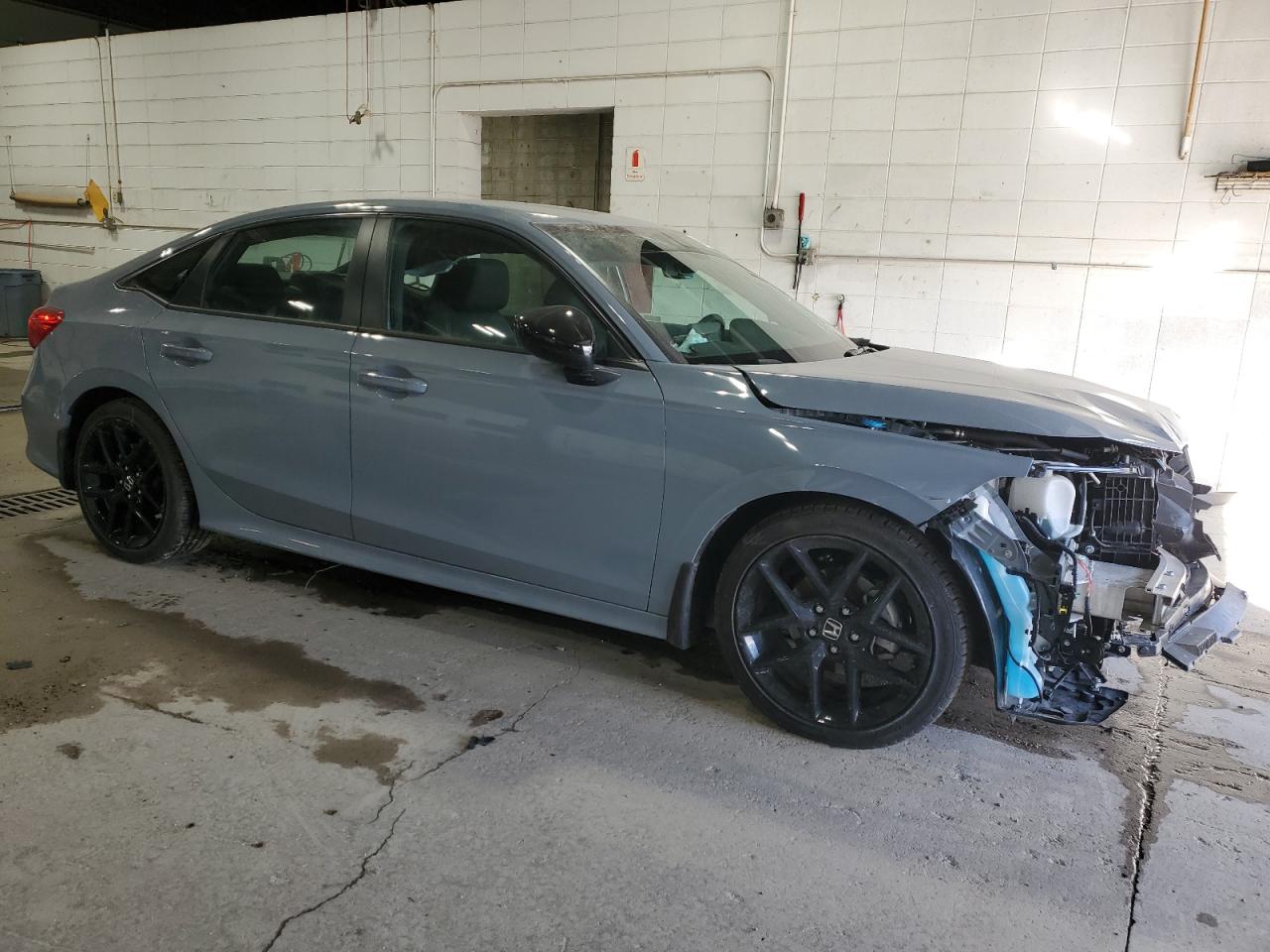 2023 Honda Civic VIN 2HGFE2F54PH522017 Copart auction photo, front end / side damage thumbnail 4