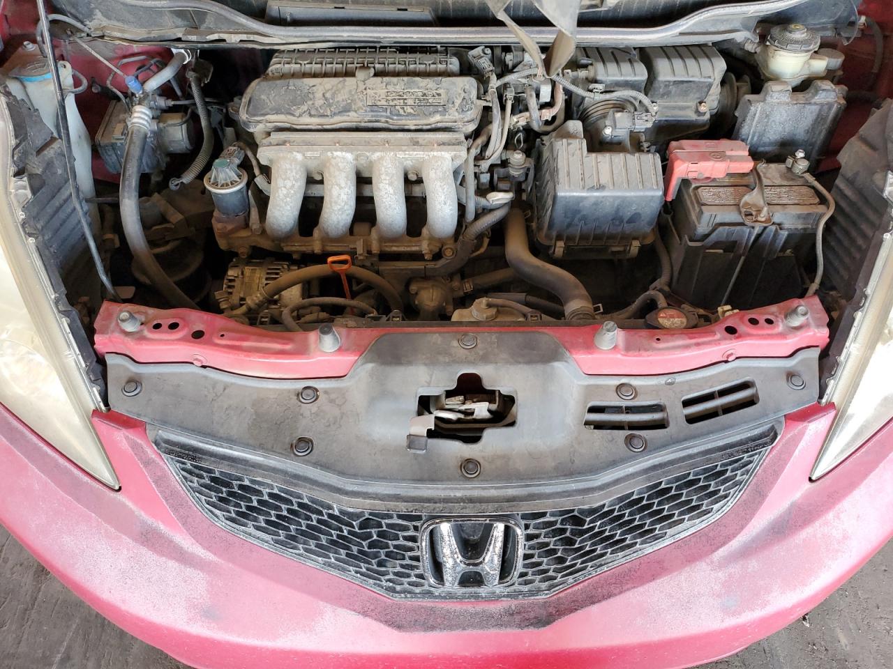 2009 Honda Fit VIN JHMGE87439C005839 Copart auction photo, mechanical damage thumbnail 11