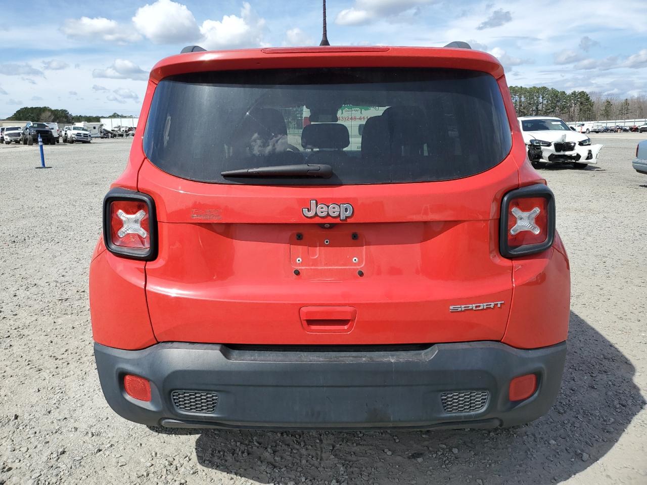 2018 Jeep Renegade VIN ZACCJAAB4JPG69884 Copart auction photo, side damage thumbnail 6