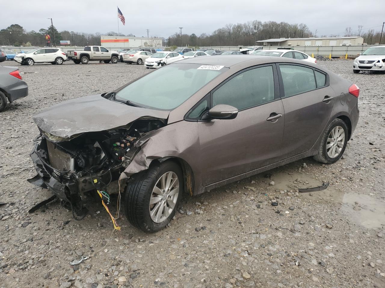 2014 KIA Forte VIN KNAFX4A66E5179684