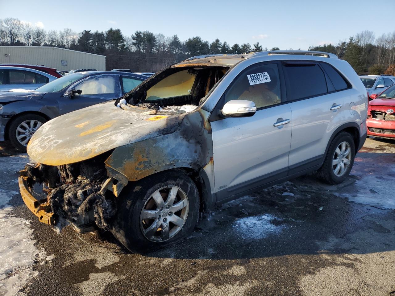 2012 KIA Sorento VIN 5XYKTCA67CG205916