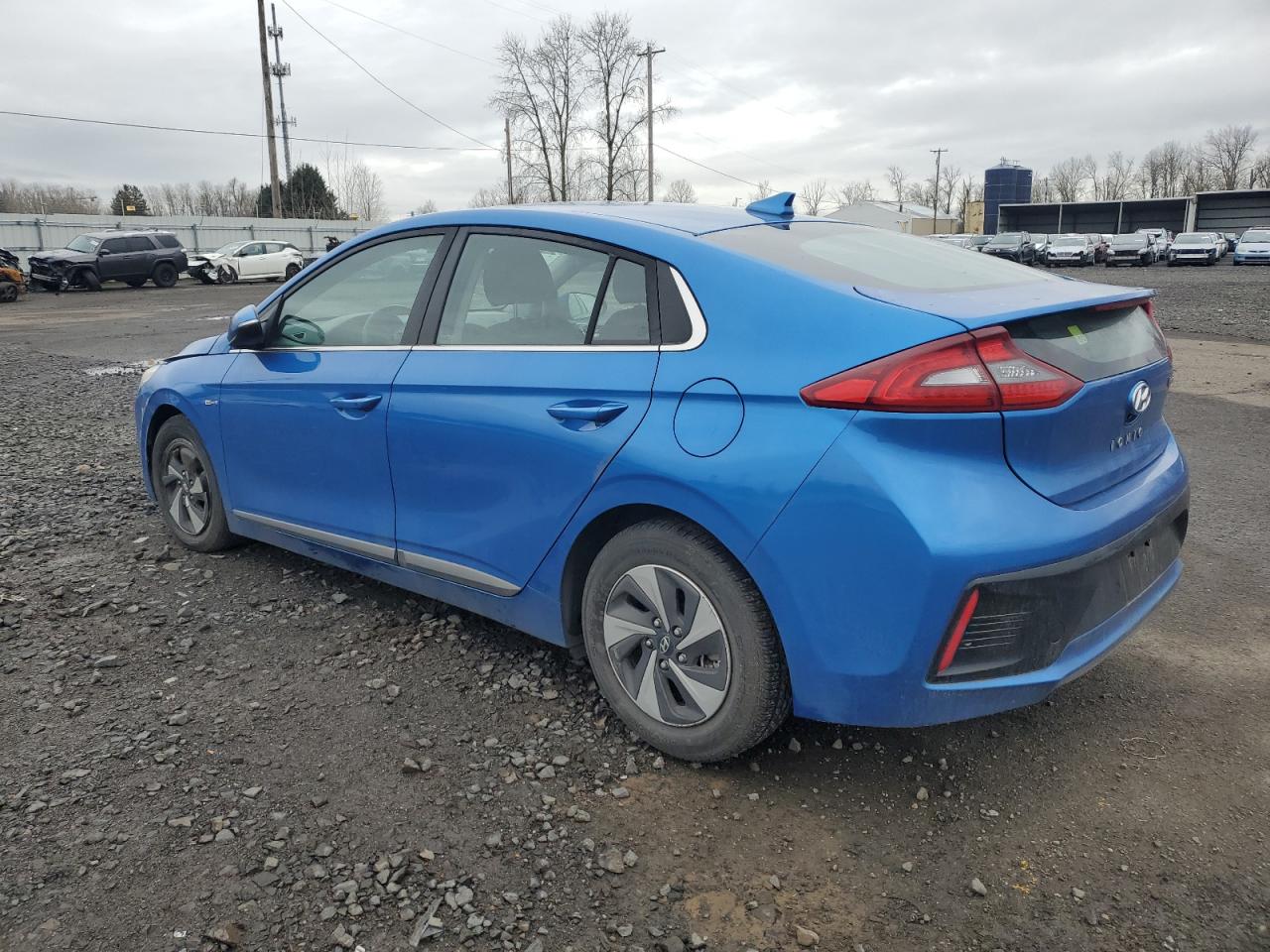 2017 Hyundai IONIQ VIN KMHC75LC7HU026302 Copart auction photo, front end damage thumbnail 2