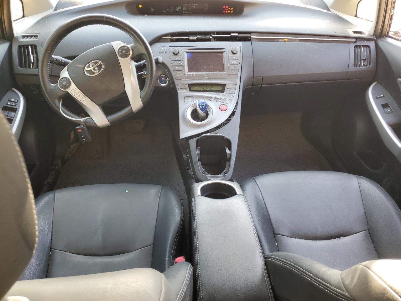 2013 Toyota Prius VIN JTDKN3DU4D5676579 Copart auction photo, front end / side damage thumbnail 8