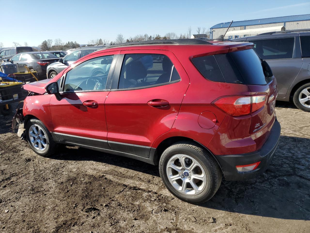 2021 Ford EcoSport VIN MAJ3S2GE8MC405702 Copart auction photo, front end / side damage thumbnail 2