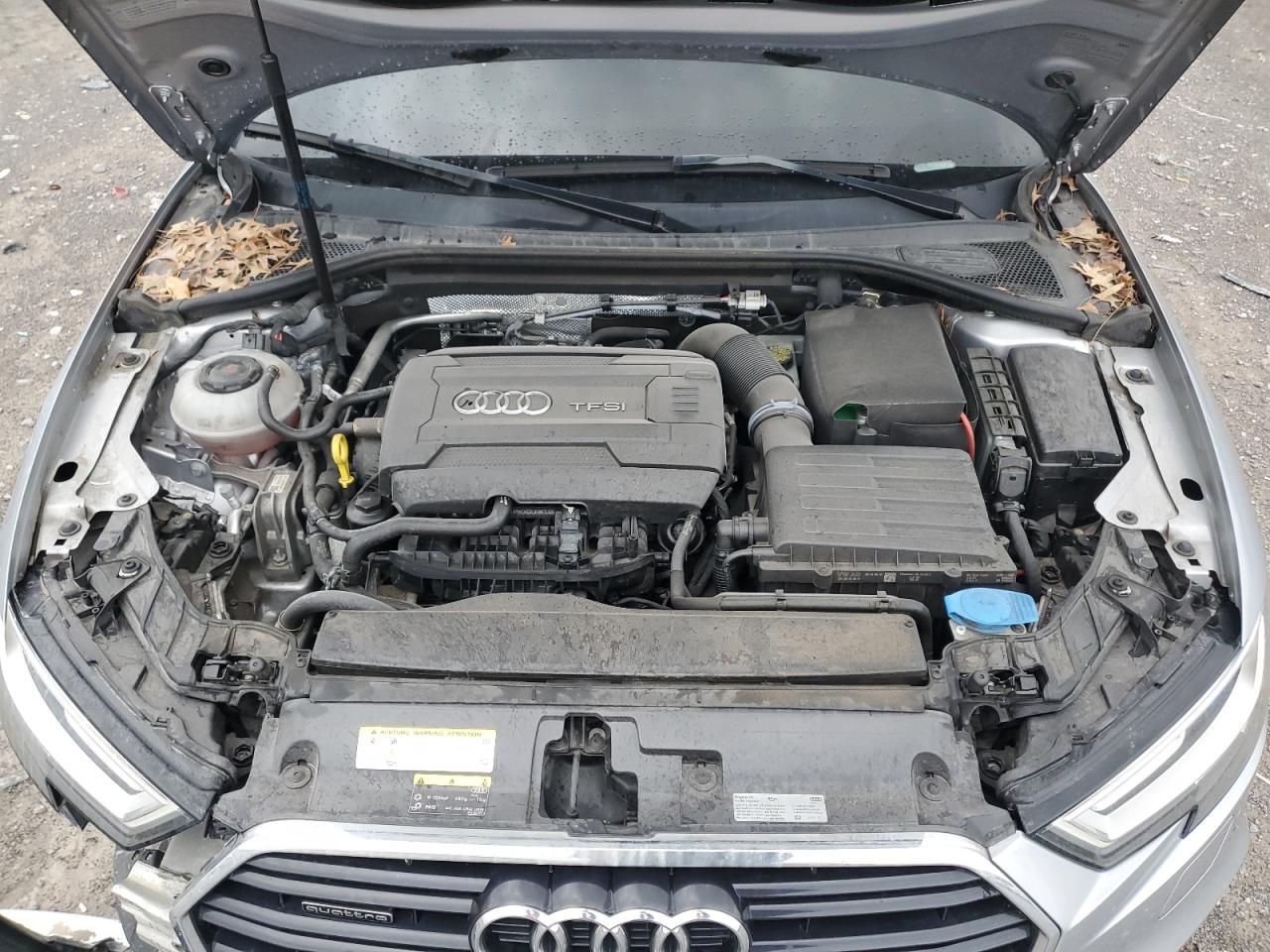 2018 Audi A3 VIN WAUJ8GFF8J1021401 Copart auction photo, front end / rear end damage thumbnail 13