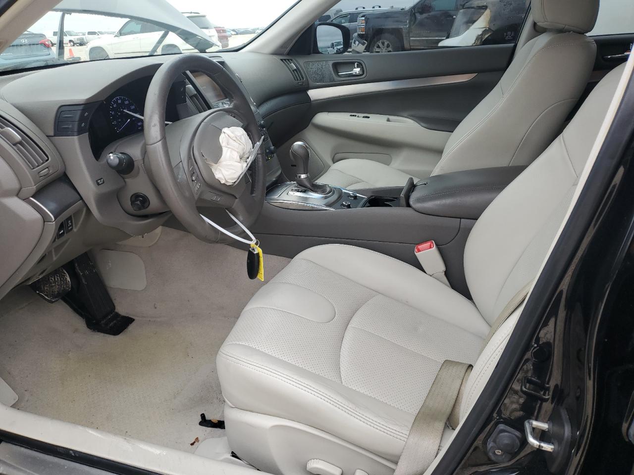 2013 Infiniti G VIN JN1CV6AP7DM710477 Copart auction photo, front end damage thumbnail 7