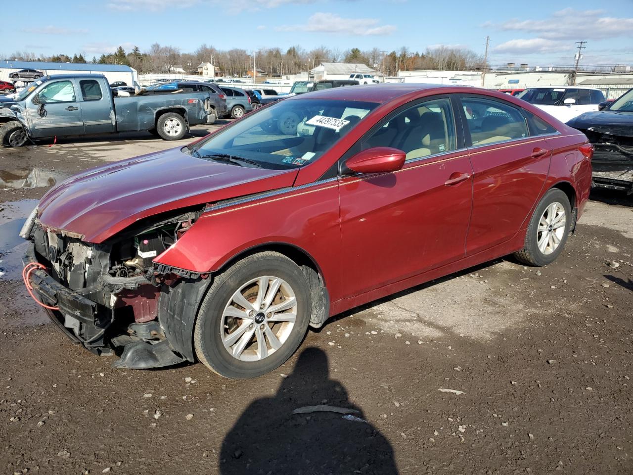 2011 Hyundai Sonata VIN 5NPEB4AC7BH136910