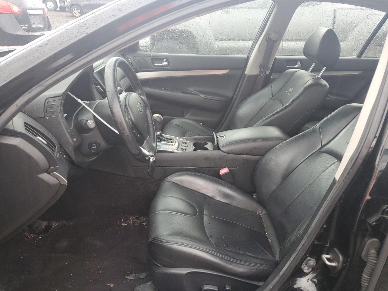 2013 Infiniti G VIN JN1CV6AR8DM752710 Copart auction photo, side damage thumbnail 7