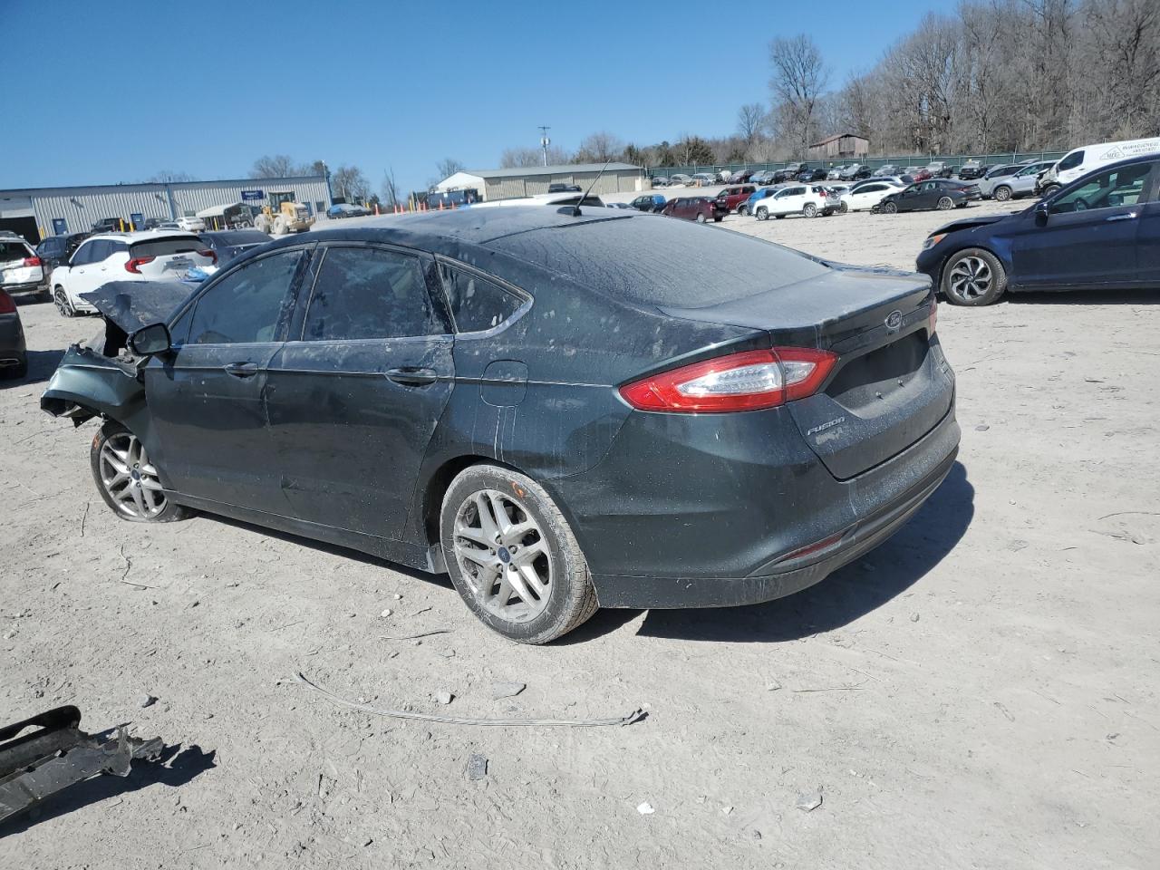 2015 Ford Fusion VIN 1FA6P0HD1F5101076 Copart auction photo, front end damage thumbnail 2