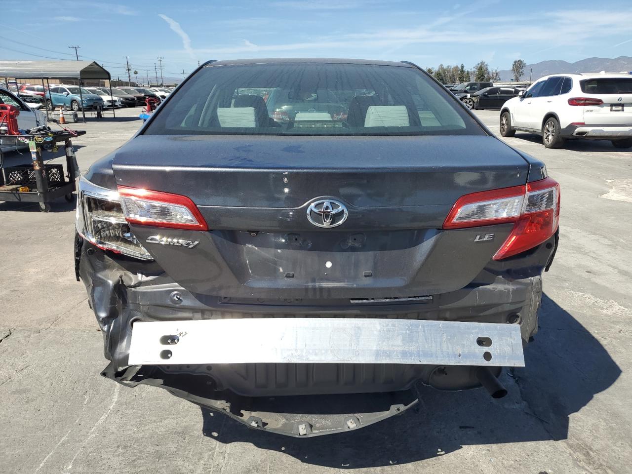 2014 Toyota Camry VIN 4T4BF1FK8ER340293 Copart auction photo, rear end damage thumbnail 6