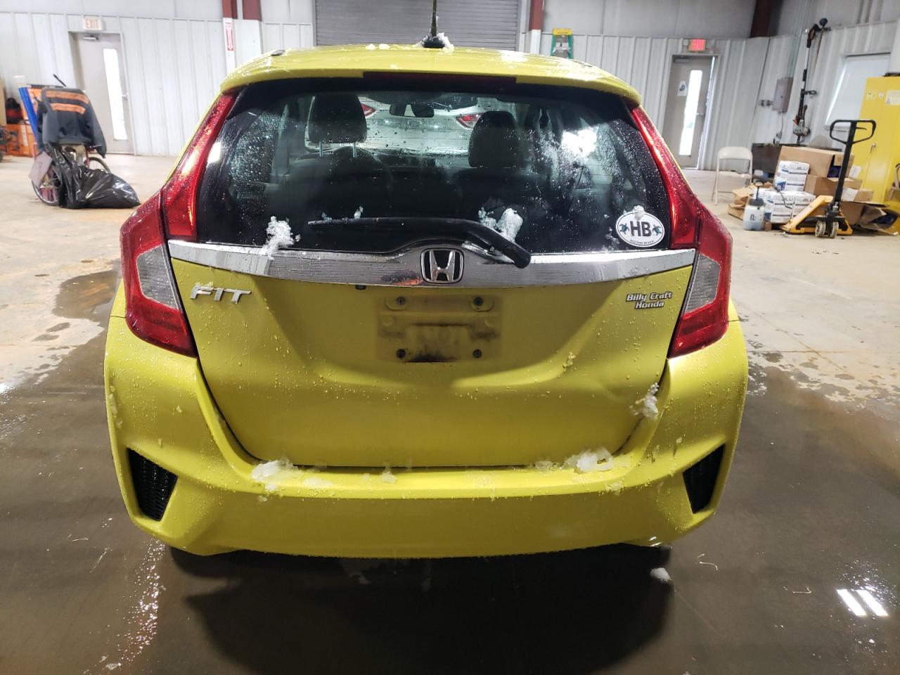 2016 Honda Fit VIN 3HGGK5H90GM703518 Copart auction photo, undercarriage / minor dent/scratches damage thumbnail 6