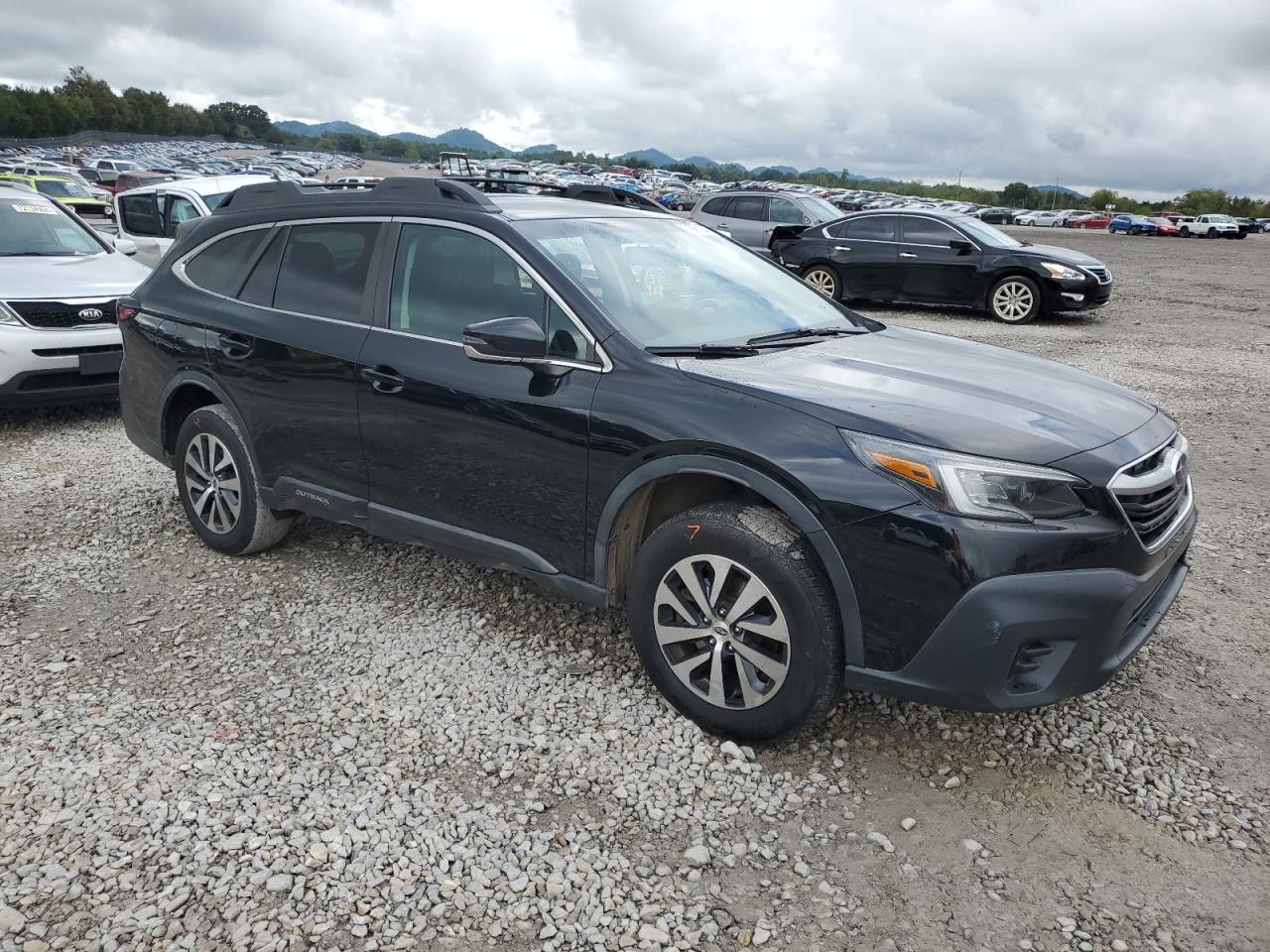 2020 Subaru Outback VIN 4S4BTACC3L3146449 Copart auction photo, side damage thumbnail 4