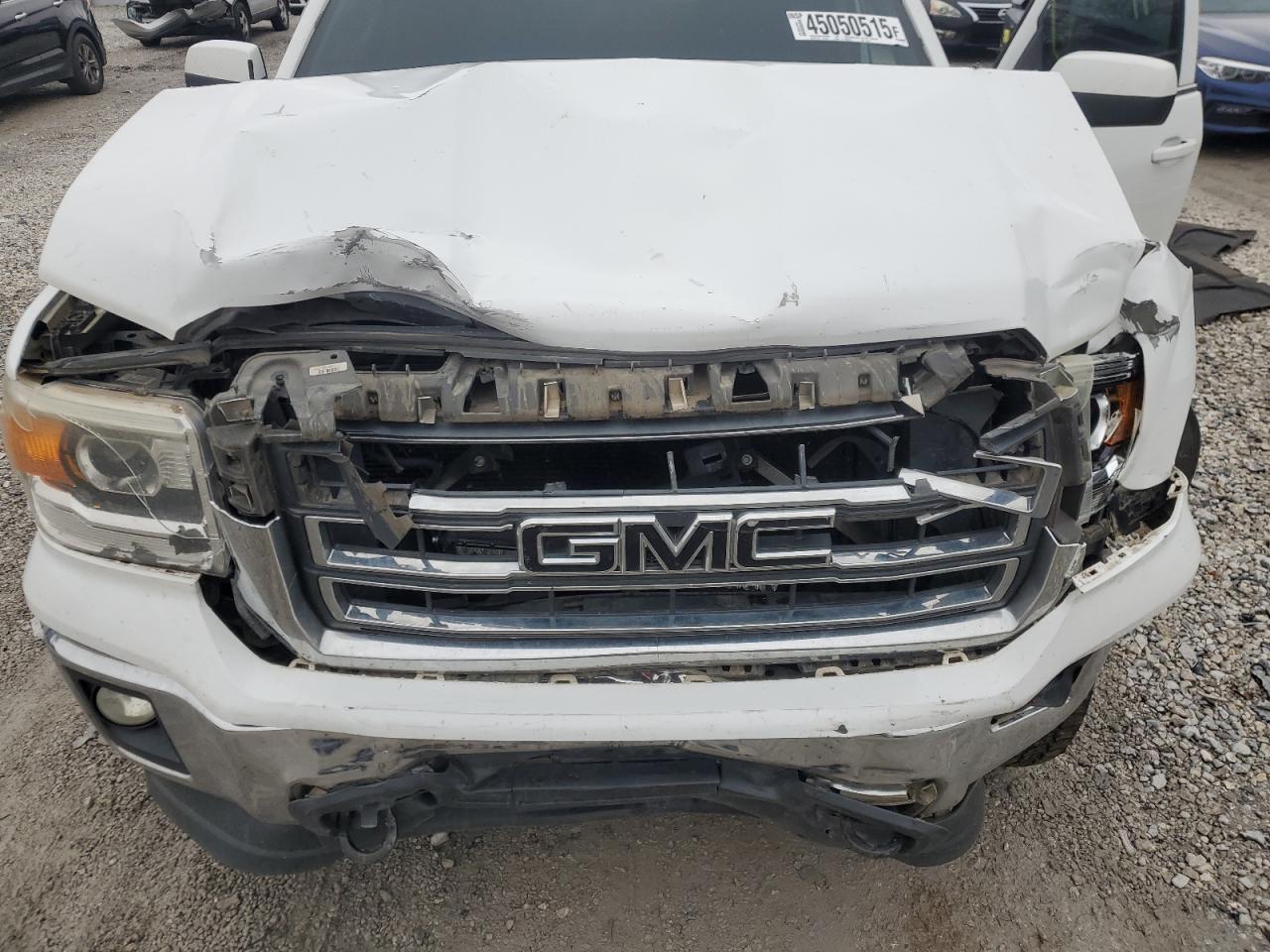 2015 GMC Sierra VIN 3GTU2UECXFG274784 Copart auction photo, hail / front end damage thumbnail 12