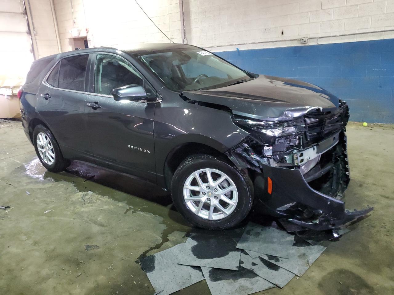 2022 Chevrolet Equinox VIN 3GNAXUEV4NS244589 Copart auction photo, front end / mechanical damage thumbnail 4