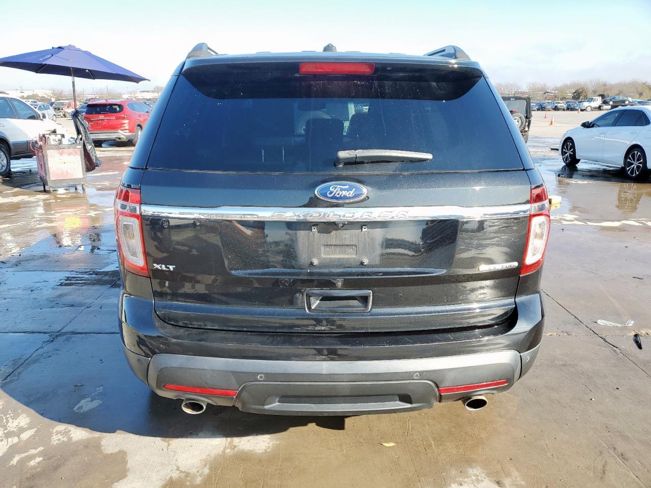 2015 Ford Explorer VIN 1FM5K7D80FGC61939 Copart auction photo, front end damage thumbnail 6