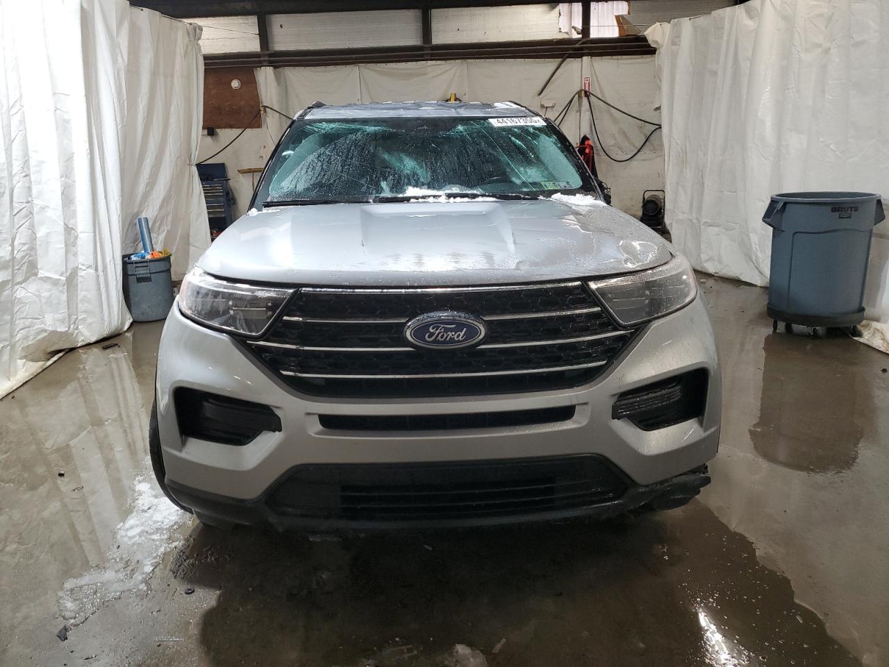 2021 Ford Explorer VIN 1FMSK8DH4MGC08246 Copart auction photo, all over damage thumbnail 5