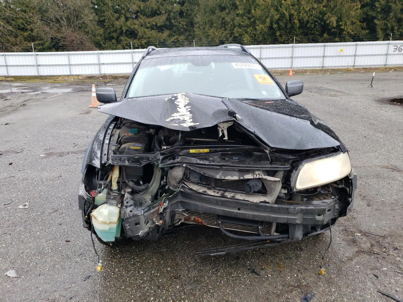 2005 Volvo XC70 VIN YV1SZ592551177753 Copart auction photo, front end / undercarriage damage thumbnail 5