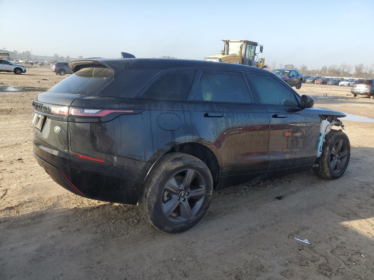 2022 Land Rover Range Rover VIN SALYT2EX9NA347462 Copart auction photo, front end / side damage thumbnail 3