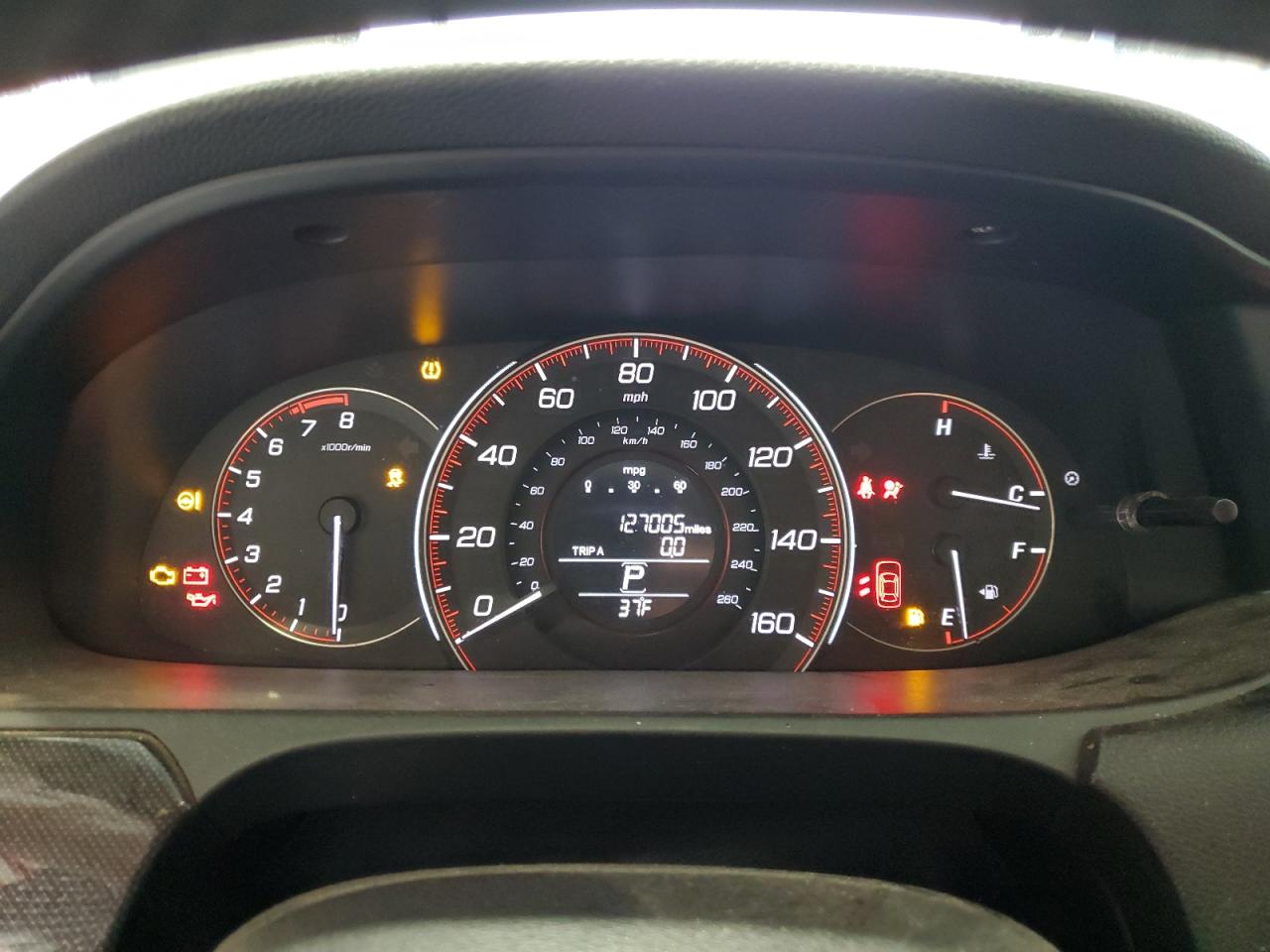 2015 Honda Accord VIN 1HGCR2F53FA070694 Copart auction photo, front end / undercarriage damage thumbnail 9