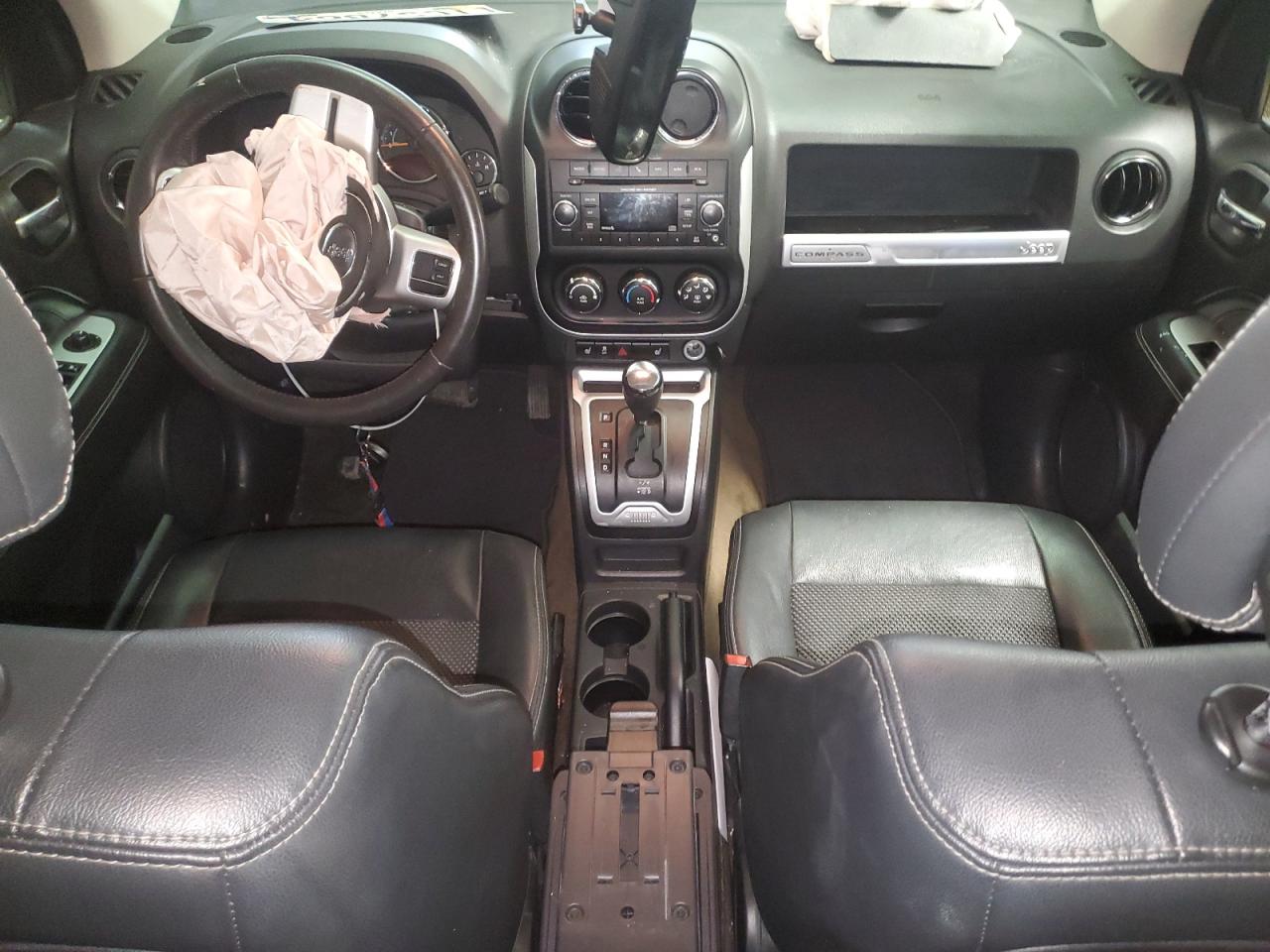 2017 Jeep Compass VIN 1C4NJCEB5HD160815 Copart auction photo, front end / mechanical damage thumbnail 8