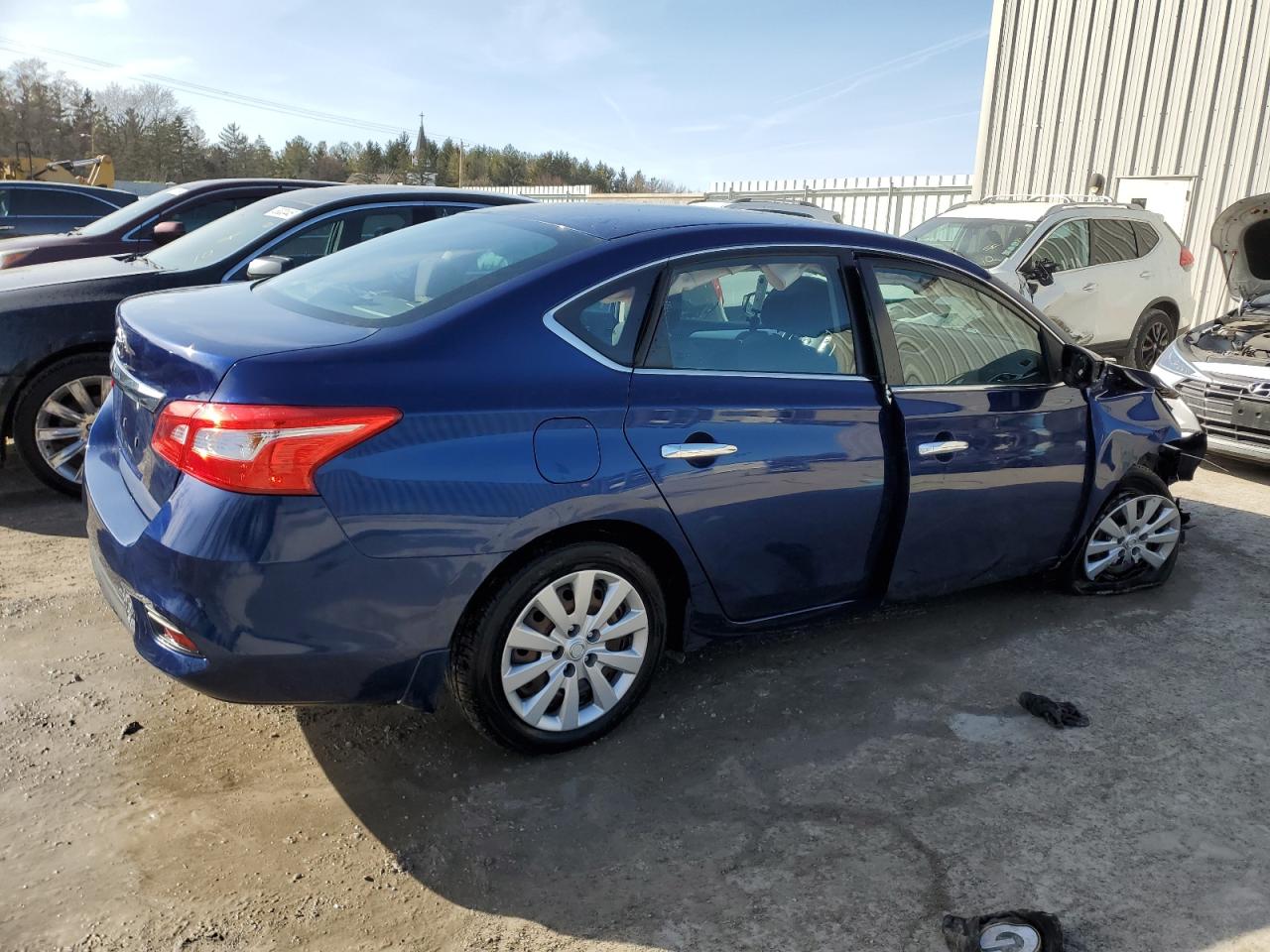 2016 Nissan Sentra VIN 3N1AB7AP0GY324359 Copart auction photo, front end / side damage thumbnail 3