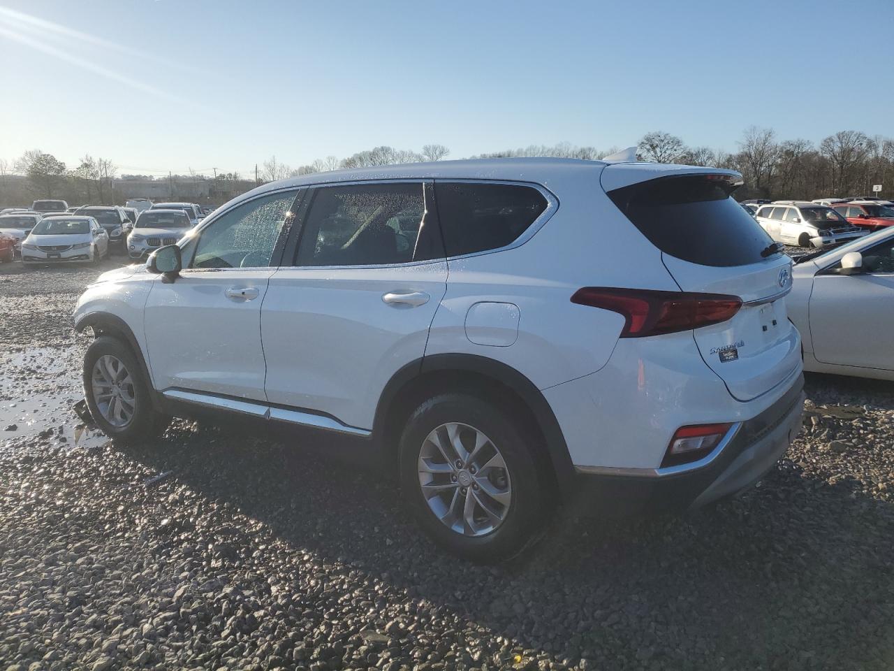 2019 Hyundai Santa Fe VIN 5NMS33AD6KH052898 Copart auction photo, front end damage thumbnail 2