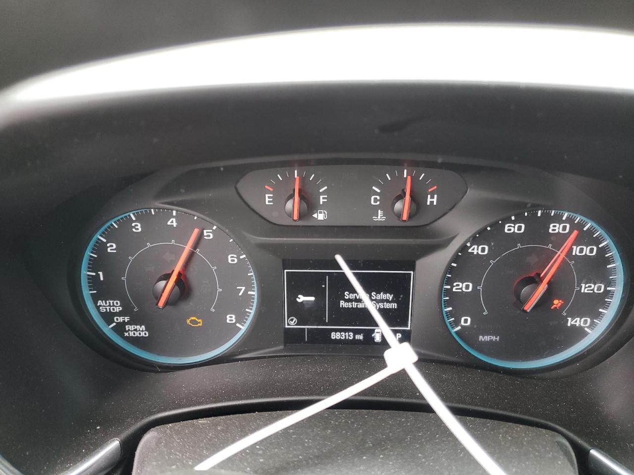 2020 Chevrolet Equinox VIN 3GNAXSEV5LS539542 Copart auction photo, front end / minor dent/scratches damage thumbnail 9