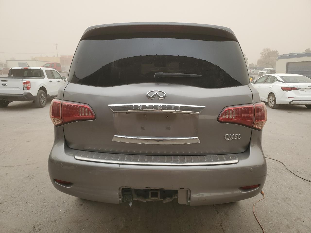 2011 Infiniti QX56 VIN JN8AZ2NF0B9503307 Copart auction photo, side / vandalism damage thumbnail 6