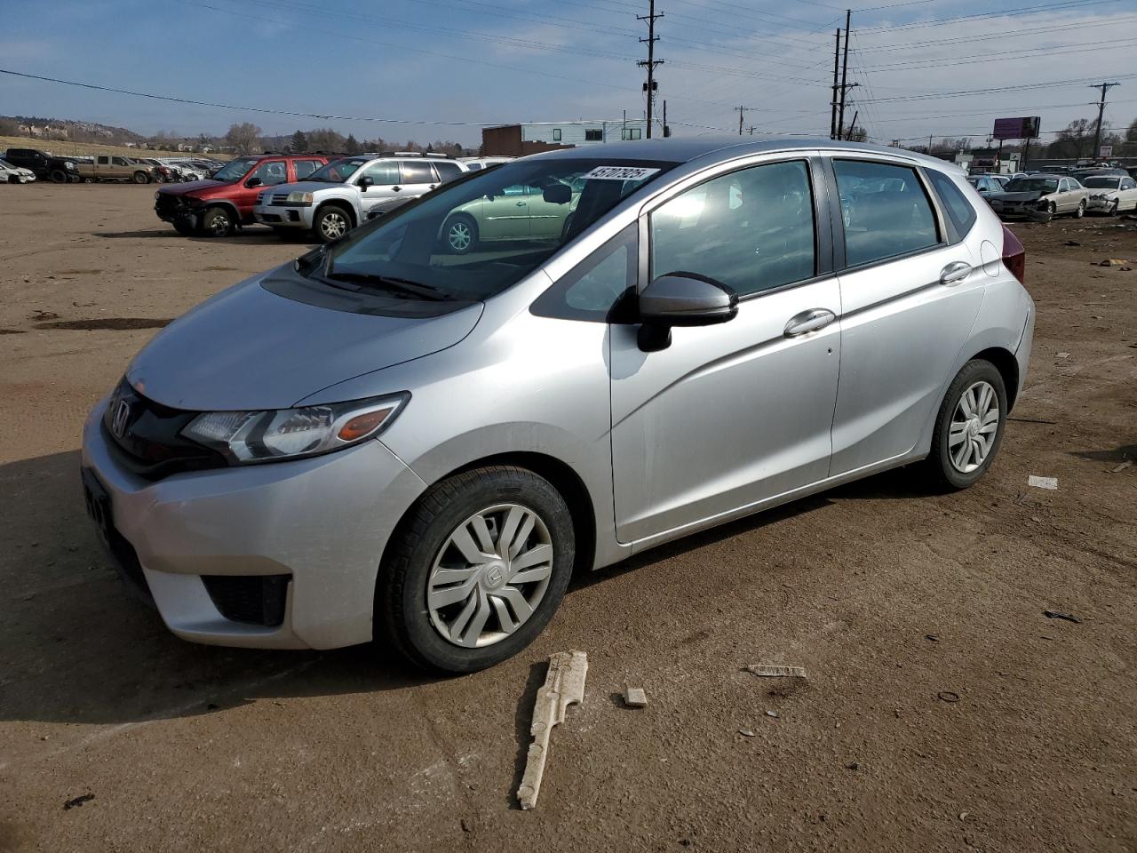 2015 Honda Fit VIN 3HGGK5G54FM711148