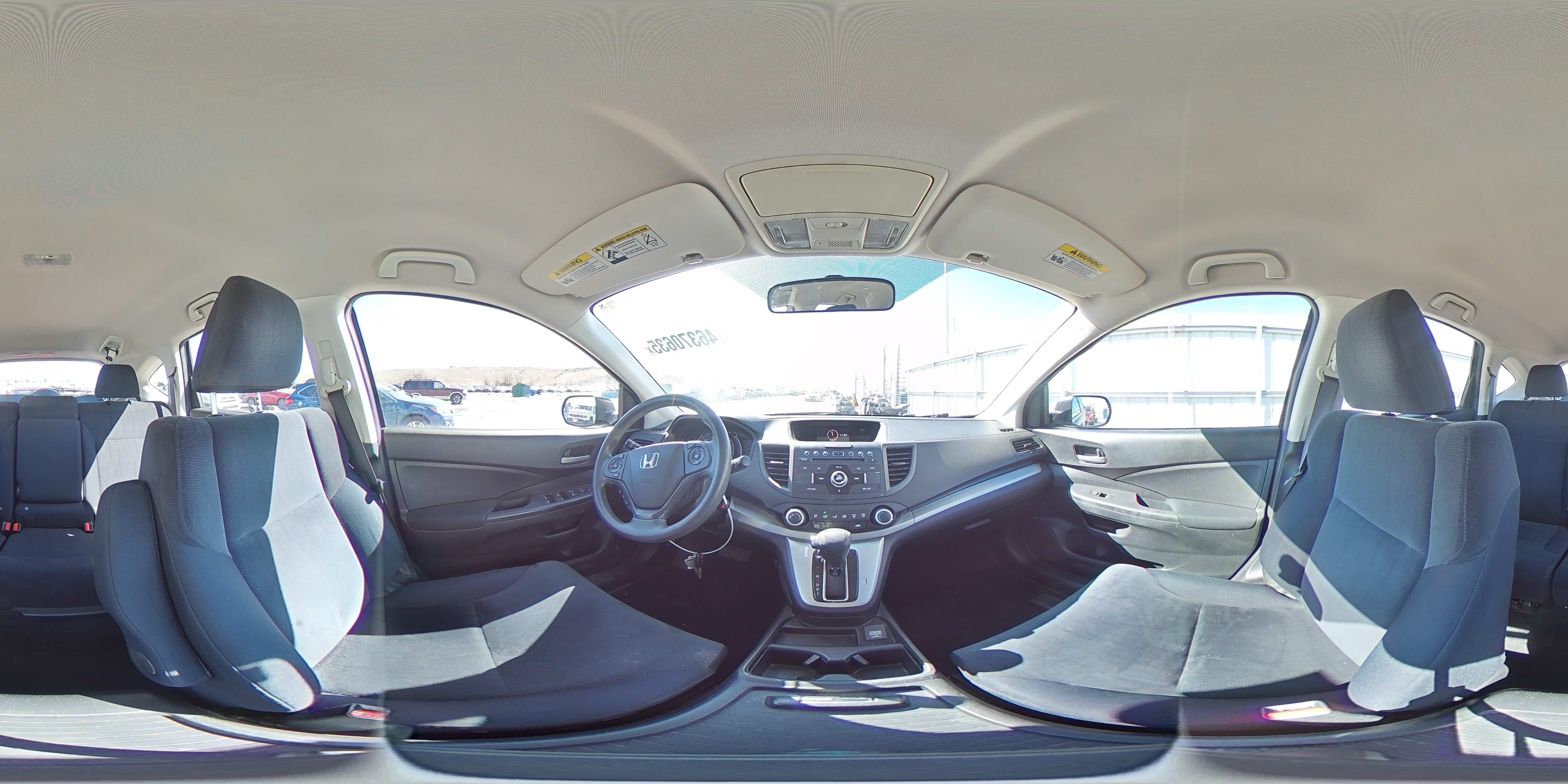 2014 Honda CR-V VIN 2HKRM4H3XEH602416 Copart auction photo, hail / side damage thumbnail 15