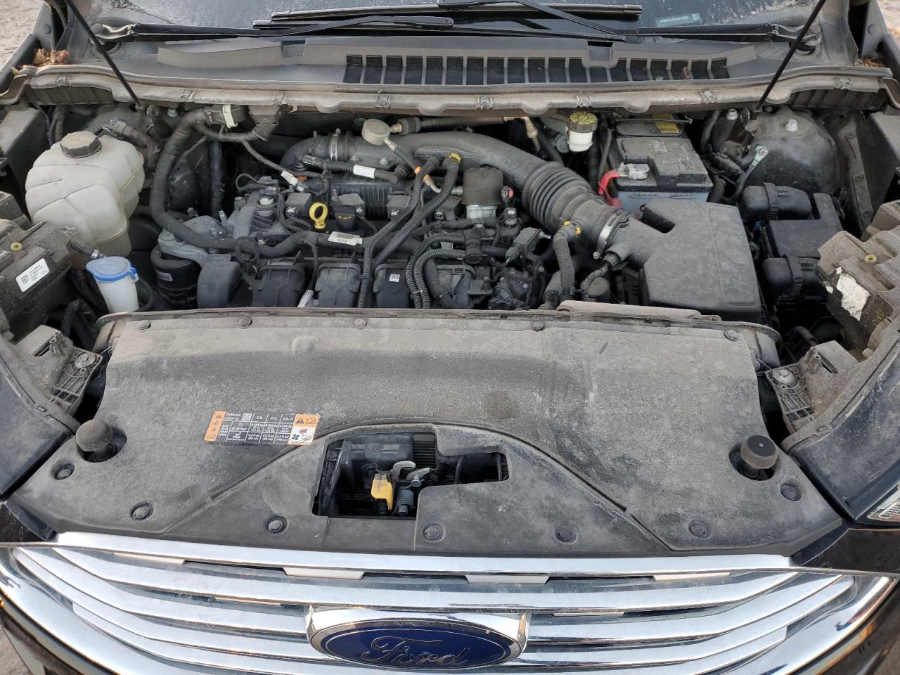 2020 Ford Edge VIN 2FMPK3J95LBA70924 Copart auction photo, rear end damage thumbnail 12