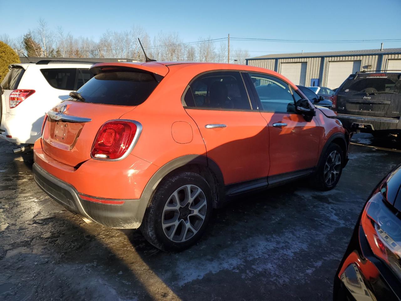 2016 Fiat 500 VIN ZFBCFXCT8GP367341 Copart auction photo, front end damage thumbnail 3