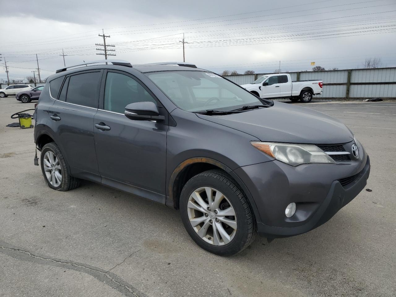 2015 Toyota RAV 4 VIN 2T3DFREV6FW246306 Copart auction photo, rear end damage thumbnail 4