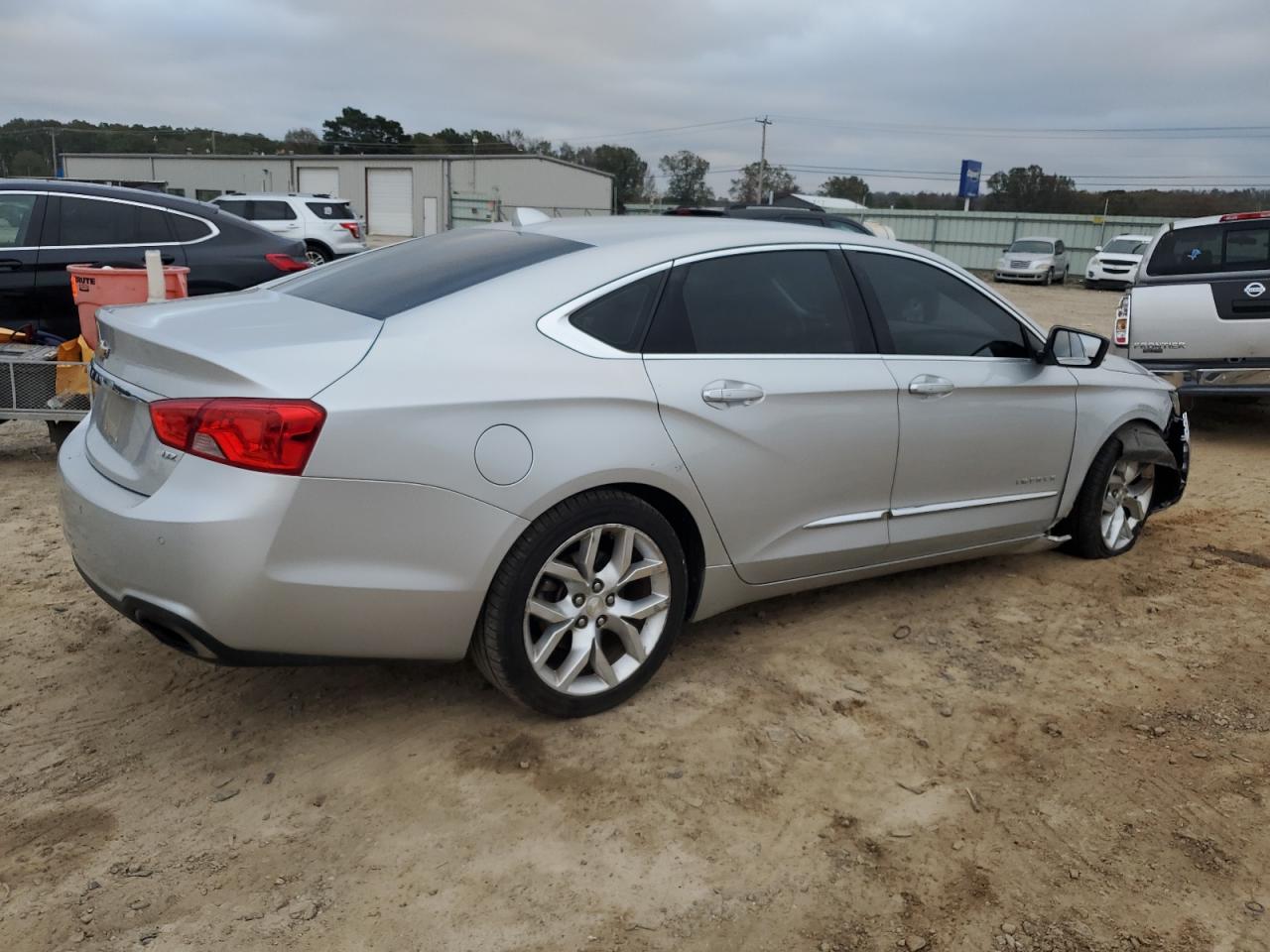 2014 Chevrolet Impala VIN 2G1145SL3E9266339 Copart auction photo, side / front end damage thumbnail 3