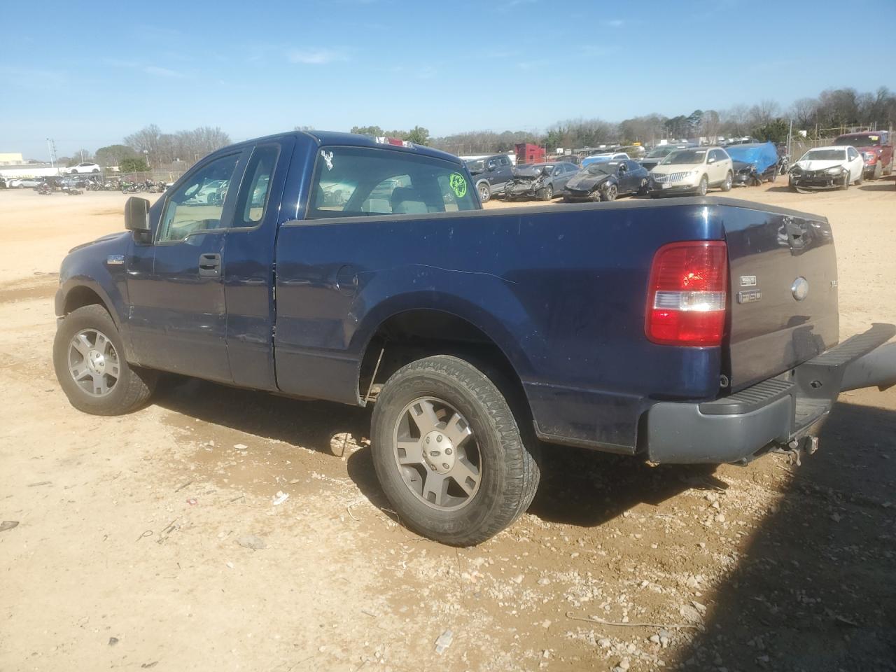 2007 Ford F-150 VIN 1FTRF12207NA35631 Copart auction photo, front end / rear end damage thumbnail 2