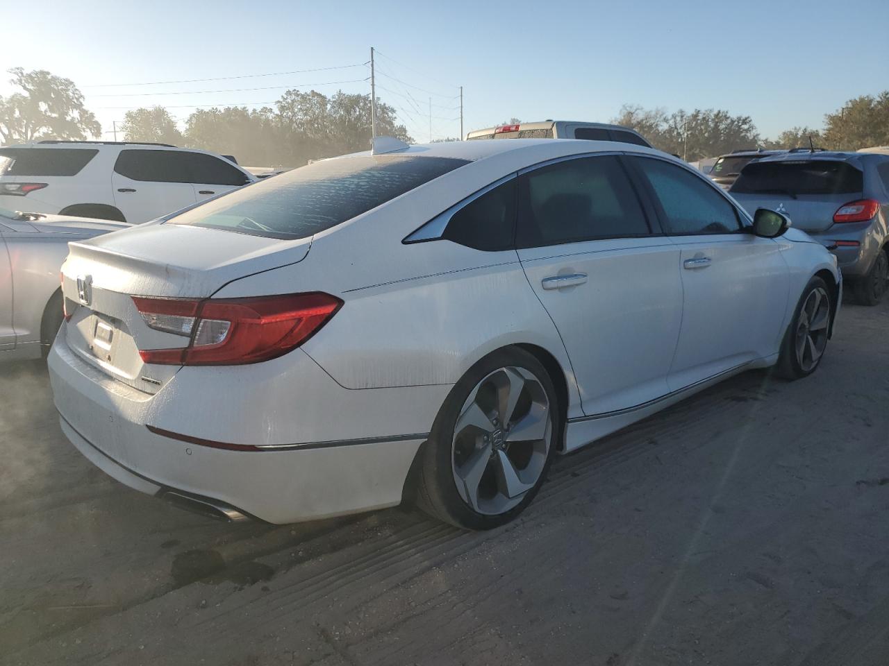 2018 Honda Accord VIN 1HGCV1F9XJA046958 Copart auction photo, front end damage thumbnail 3