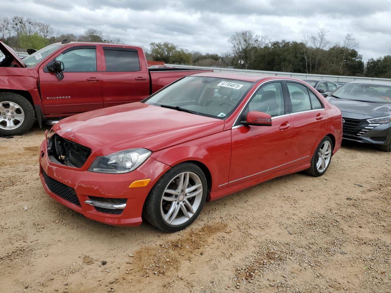 2013 Mercedes-Benz C-klasse VIN WDDGF4HB1DR275426