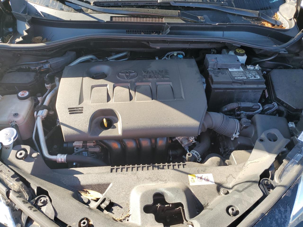 2021 Toyota C-HR VIN NMTKHMBX0MR125200 Copart auction photo, front end damage thumbnail 12