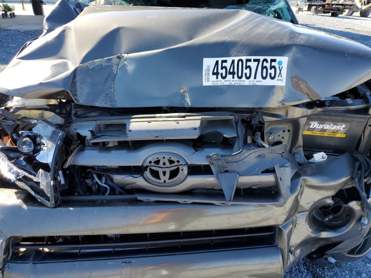 2010 Toyota Tacoma VIN 3TMJU4GN3AM105633 Copart auction photo, all over damage thumbnail 12