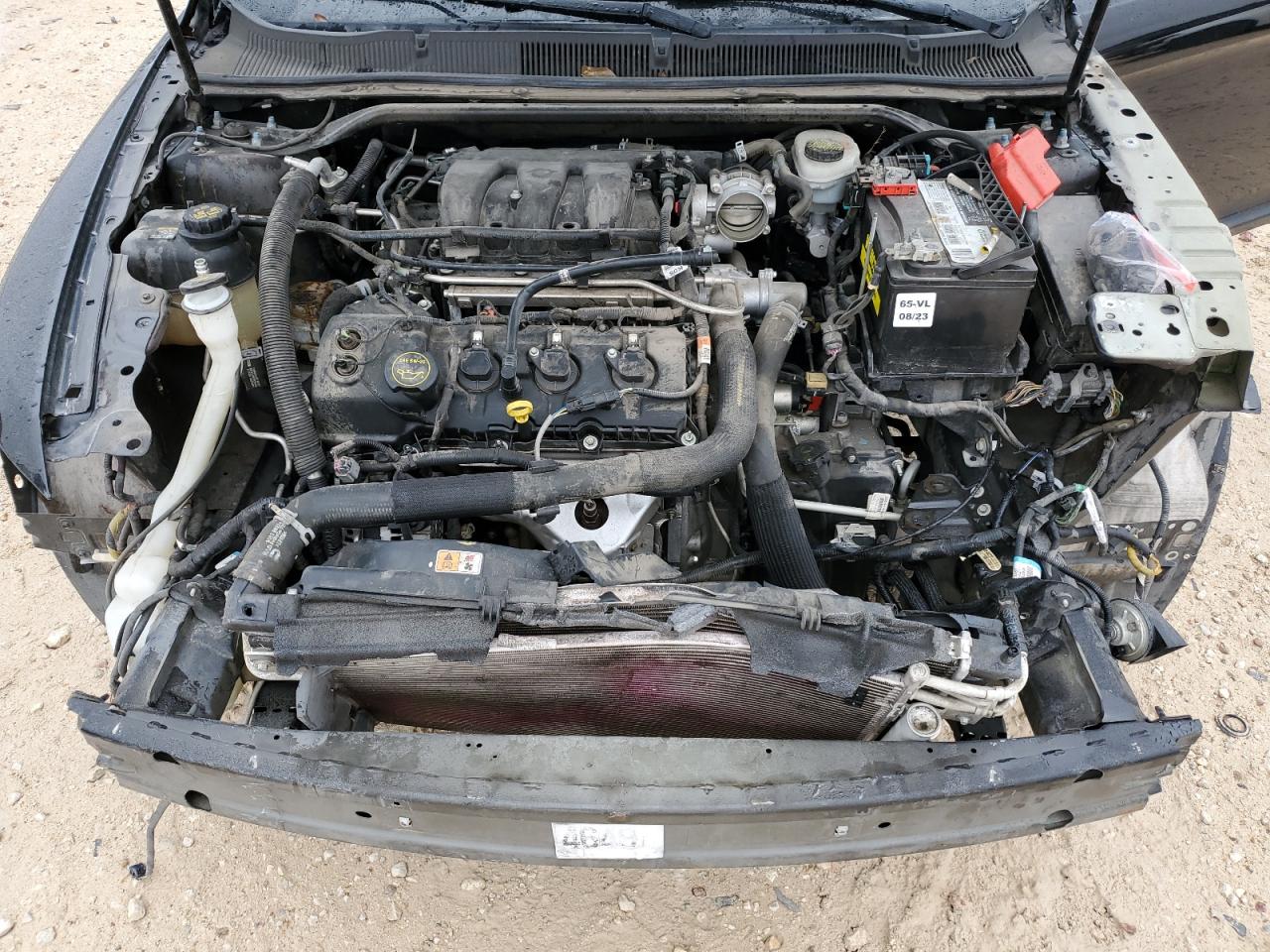 2018 Ford Taurus VIN 1FAHP2H80JG104894 Copart auction photo, front end / side damage thumbnail 12
