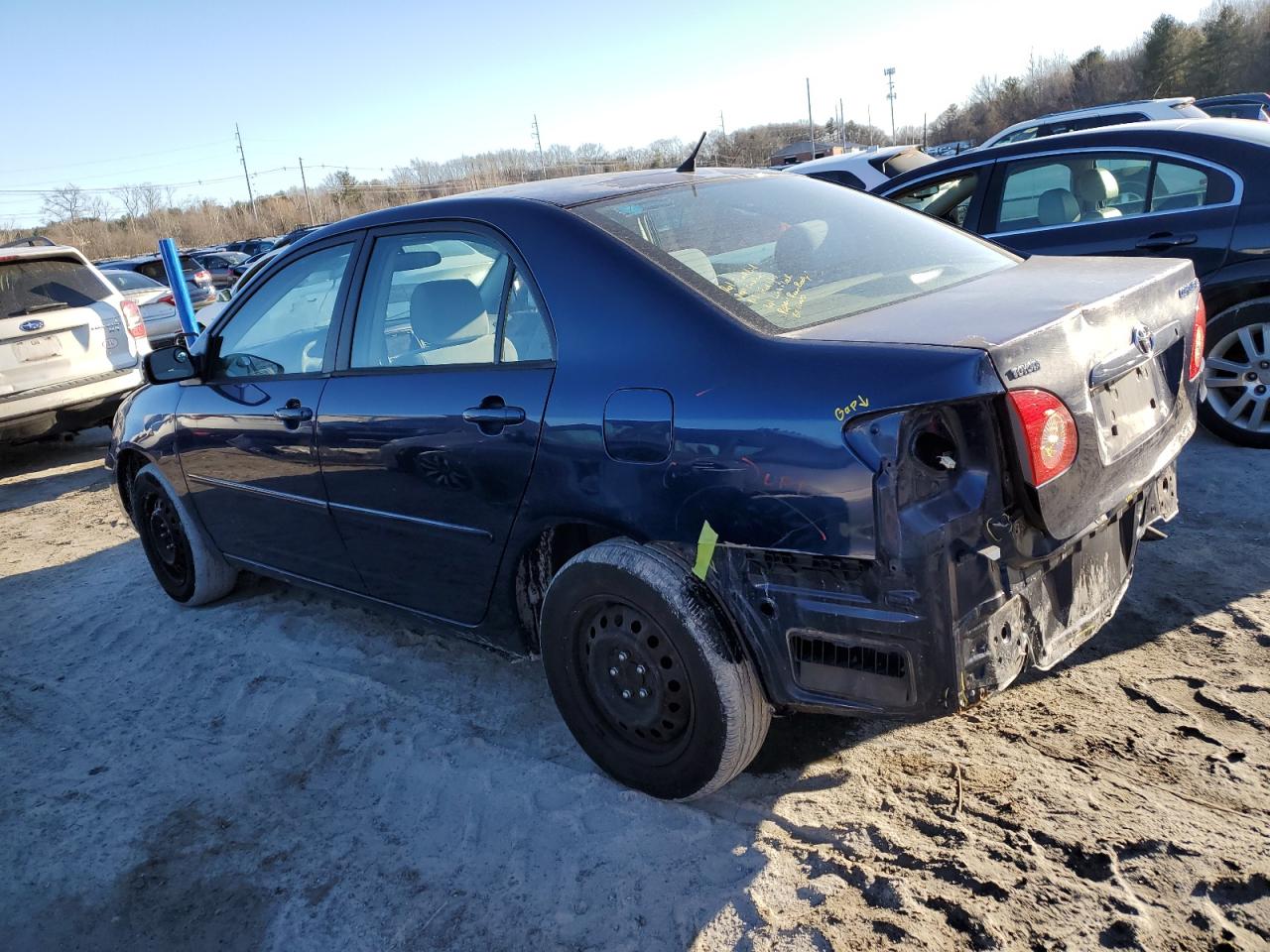 2005 Toyota Corolla VIN 2T1BR32E45C360250 Copart auction photo, rear end damage thumbnail 2
