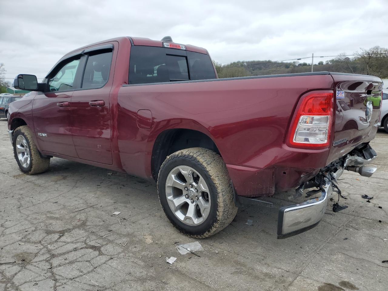 2021 RAM 1500 VIN 1C6SRFBT7MN651750 Copart auction photo, rear end damage thumbnail 2
